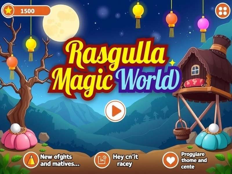 Rasgulla Magic World Gameplay Screenshot
