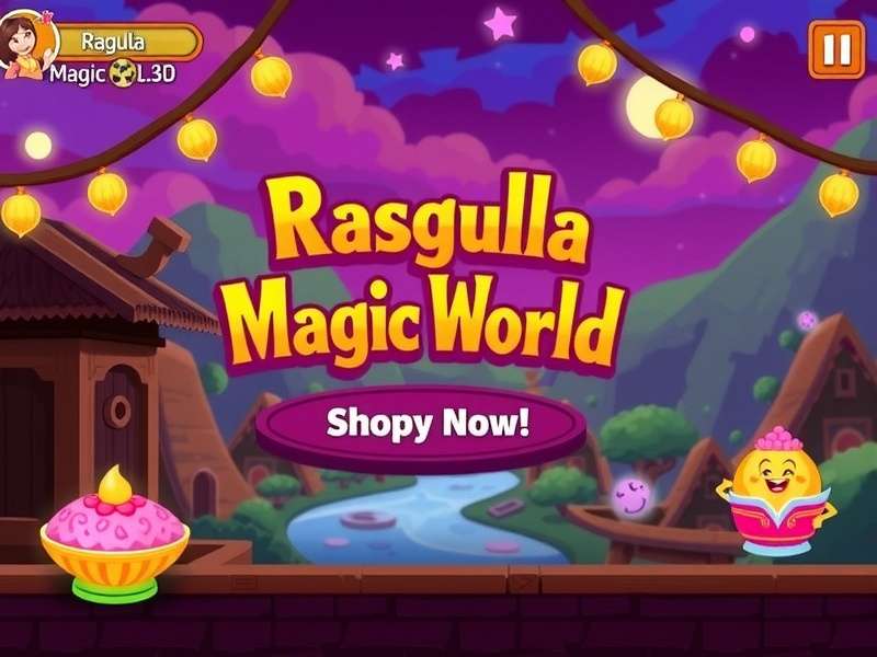 Rasgulla Magic World Game Banner